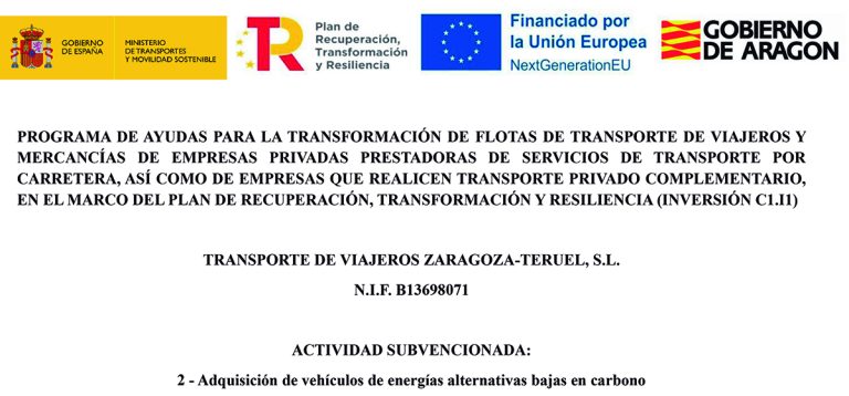 PEGATINA SUBVENCIÓN VEHÍCULO